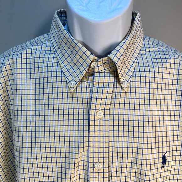 Ralph Lauren Men's lot of 4 short sleeve multicolored dress or casual shirts XL - Picture 5 of 10